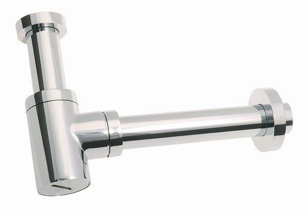 Design Siphon Sifon "Theben" für Waschtisch Waschbecken Bidet 85x300mm - Olotos-Obenlotos GmbH